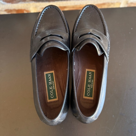 Cole Haan Vintage Green Label Izzy Black Penny Loafers Size 7 NIB - Picture 9 of 15